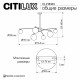 Люстра на штанге Citilux Fisher CL218163