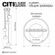 Каскадная люстра Citilux Atman smart CL226A051