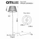 Торшер Citilux Линц CL402970T