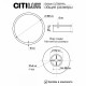 Потолочный светильник Citilux Basic Line CL738241VL