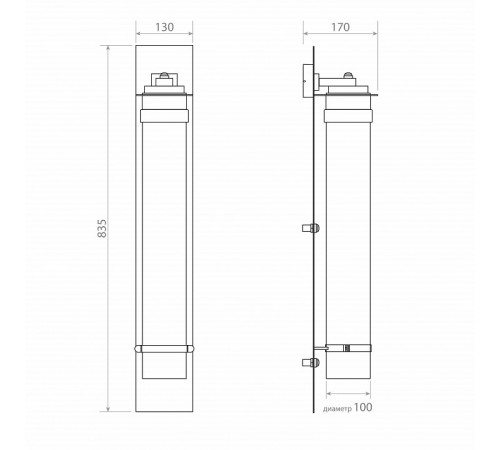 Настенный светильник Covali WL-31529 Настенный светильник Covali WL-31529