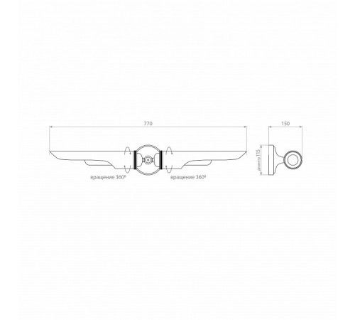 Бра Covali WL-51819 Бра Covali WL-51819