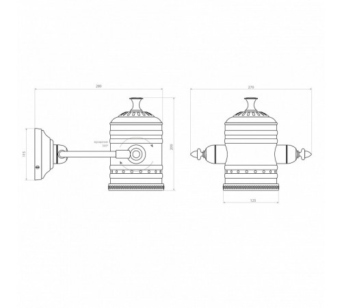 Бра Covali WL-58877 Бра Covali WL-58877