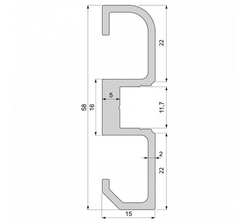 Профиль Deko-Light AM-02-10 970600 Профиль Deko-Light AM-02-10 970600