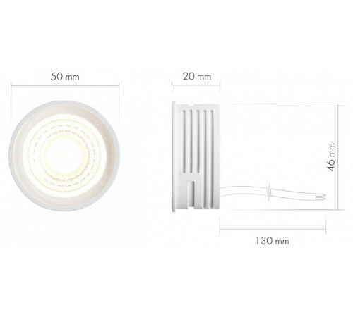 Светодиодный модуль Denkirs Slim Led DK3000-7W-M Светодиодный модуль Denkirs Slim Led DK3000-7W-M