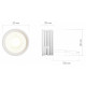 Светодиодный модуль Denkirs Slim Led DK3000-7W-M