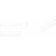 Трековый магнитный однофазный светильник Denkirs Air linear DK5303-BK