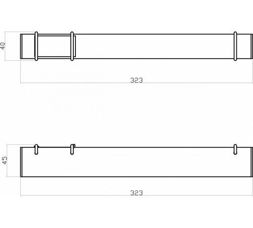 Трековый однофазный светильник Denkirs Belty linear DK5574-BK Трековый однофазный светильник Denkirs Belty linear DK5574-BK