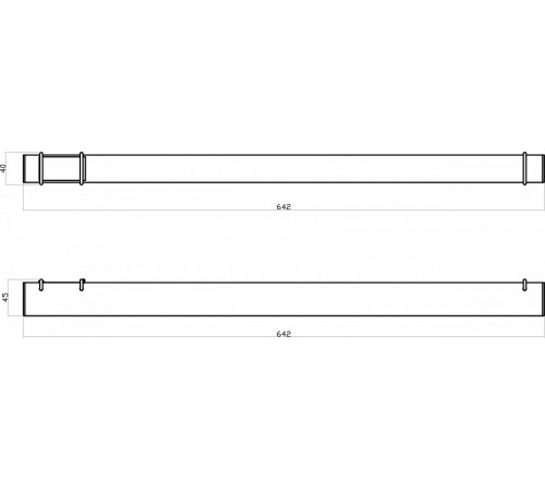 Трековый однофазный светильник Denkirs Belty linear DK5576-WH Трековый однофазный светильник Denkirs Belty linear DK5576-WH