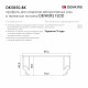 Профиль для декоративных ниш и потолков Denkirs Flod DK5850-BK