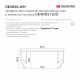 Профиль для декоративных ниш и потолков Denkirs Flod DK5850-WH