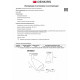 Трековый однофазный светильник Denkirs Bell DK6050-BW+BK