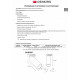 Трековый однофазный светильник Denkirs Scope DK6060-BK