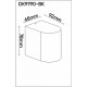 Фасадный светильник Denkirs Narvik DK9790-BK