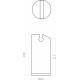 Утяжелитель Denkirs Belty base TR5516-BK