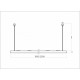Штанга Denkirs Belty rod TR5534-BK