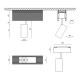 Трековый светильник DesignLed SY-601201-BL-7-NW 003586