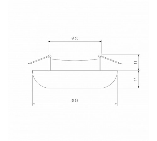 Встраиваемый светильник Elektrostandard 2201 MR16 4690389106095 a038455 Встраиваемый светильник Elektrostandard 2201 MR16 4690389106095 a038455