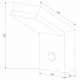 Уличный настенный светильник Elektrostandard Sensor 4690389175015 a053946