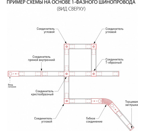 Встраиваемый однофазный шинопровод Elektrostandard Track Rail BK Recessed 4690389178528 a057091 Встраиваемый однофазный шинопровод Elektrostandard Track Rail BK Recessed 4690389178528 a057091