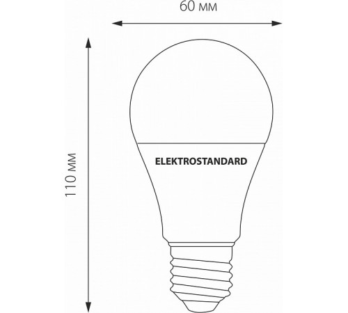 Светодиодная лампа Elektrostandard Classic LED D E27 7W 4200K 4690389185472 a060103 Светодиодная лампа Elektrostandard Classic LED D E27 7W 4200K 4690389185472 a060103