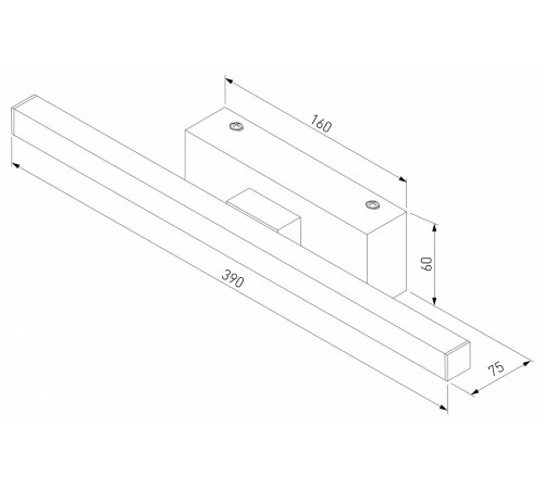 Настенный светильник Elektrostandard Rino 4690389189197 a061223