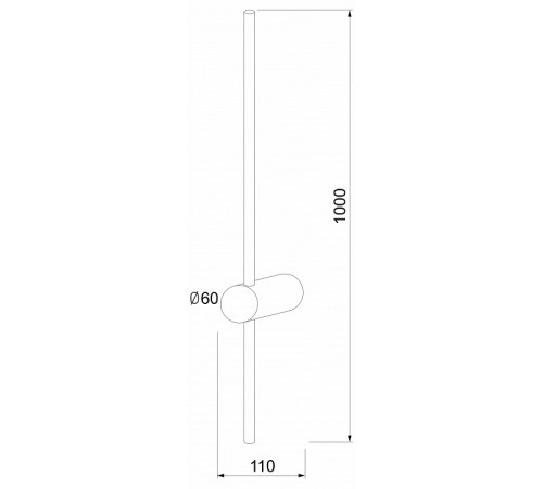Настенный светильник Elektrostandard Cane 4690389190162 a061490