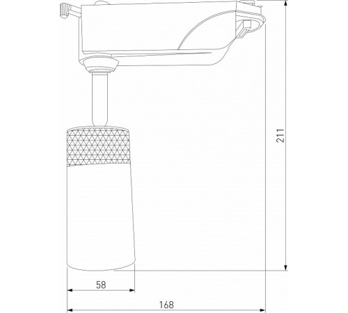Трековый однофазный светильник Elektrostandard Riffe 85512/01 4690389190476 a061662