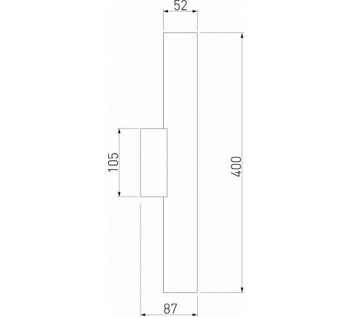 Настенный светильник Elektrostandard Langer 40123/LED черный жемчуг 4690389190278 a061984 Настенный светильник Elektrostandard Langer 40123/LED черный жемчуг 4690389190278 a061984