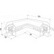 Угловой коннектор Elektrostandard Slim Magnetic 85124/00 4690389191701 a062151