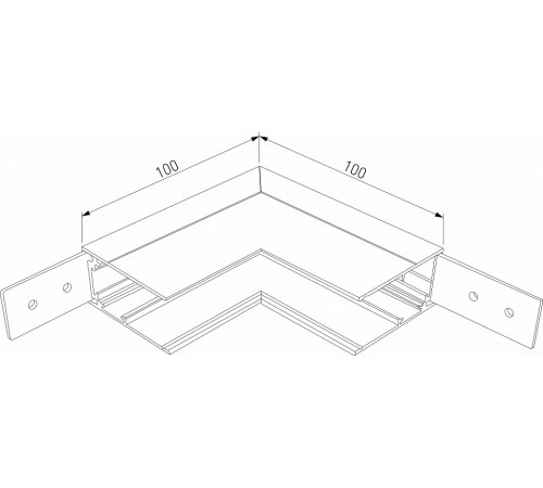 Угловой коннектор Elektrostandard Slim Magnetic 85091/11 4690389190599 a062191 Угловой коннектор Elektrostandard Slim Magnetic 85091/11 4690389190599 a062191