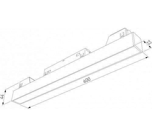 Магнитный трековый светильник Elektrostandard Slim Magnetic 4690389191879 a062335 Магнитный трековый светильник Elektrostandard Slim Magnetic 4690389191879 a062335