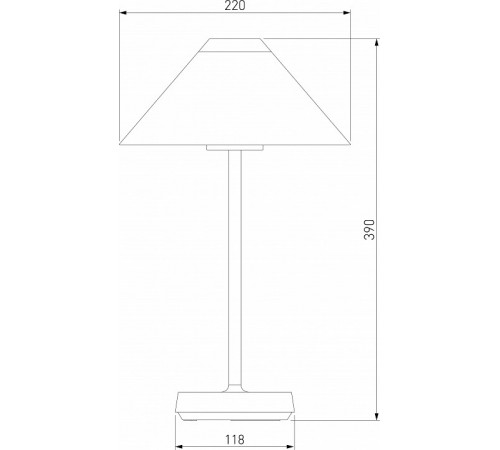Настольная лампа с аккумулятором Elektrostandard Mistery TL70210 4690389192036 a062381 Настольная лампа с аккумулятором Elektrostandard Mistery TL70210 4690389192036 a062381