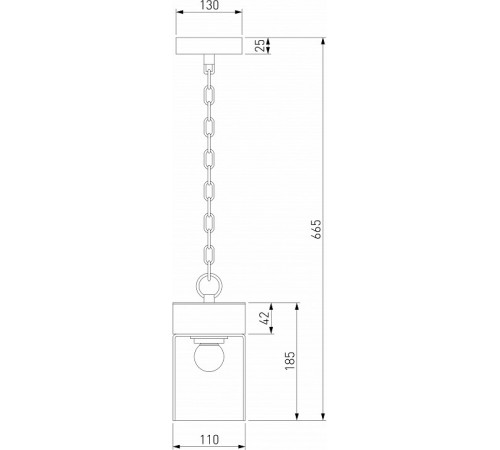 Уличный подвесной светильник Elektrostandard Atrani 35085/H черный 4690389193668 a062519