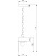 Уличный подвесной светильник Elektrostandard Atrani 35085/H черный 4690389193668 a062519