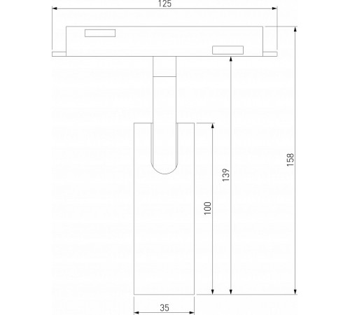 Трековый магнитный светильник Elektrostandard Slim Magnetic 85035/01 4690389193590 a062794 Трековый магнитный светильник Elektrostandard Slim Magnetic 85035/01 4690389193590 a062794