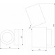 Настенный светильник Elektrostandard Deep 40126/LED белый 4690389193897 a062927