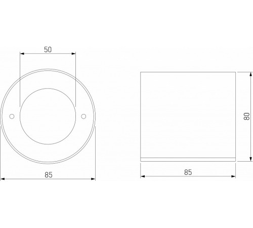 Накладной светильник Elektrostandard Orsa 25041/LED 4690389195204 a062934
