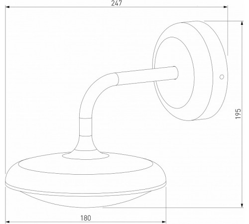 Уличный настенный светильни Elektrostandard Portal 35162/D серый 4690389194733 a063025 Уличный настенный светильни Elektrostandard Portal 35162/D серый 4690389194733 a063025