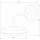 Уличный настенный светильни Elektrostandard Portal 35162/D серый 4690389194733 a063025