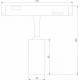 Магнитный трековый светильник Elektrostandard Slim Magnetic Dim Cantors 5W 2700-6500K латунь 4690389195303 a063531
