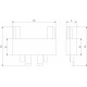 Коннектор для четырехстороннего соединителя шинопровода Elektrostandard Flat magnetic 4690389199127 a063739