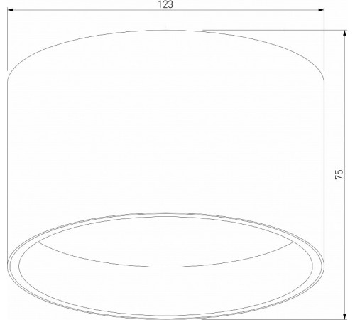 Накладной светильник Elektrostandard Banti 4690389196768 25123/LED a063929 Накладной светильник Elektrostandard Banti 4690389196768 25123/LED a063929