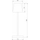 Уличная настольная лампа Elektrostandard Mist 4690389198458 a063970