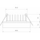Встраиваемый светильник Elektrostandard Aster 4690389196836 a063989
