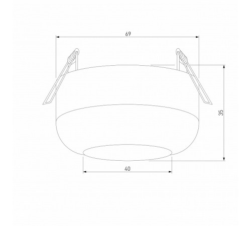 Накладной светильник Elektrostandard Onde 4690389198885 a064201 Накладной светильник Elektrostandard Onde 4690389198885 a064201