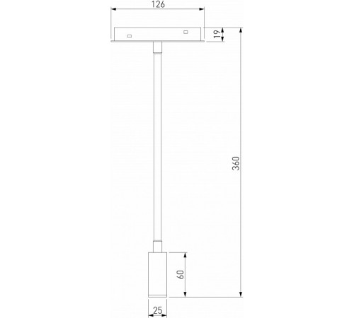 Трековый магнитный светильник Elektrostandard Slim Magnetic 4690389199004 a064488