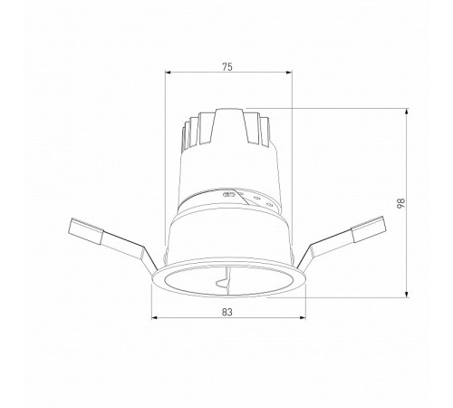Встраиваемый светильник Elektrostandard Inline 4690389200526 a064611 Встраиваемый светильник Elektrostandard Inline 4690389200526 a064611