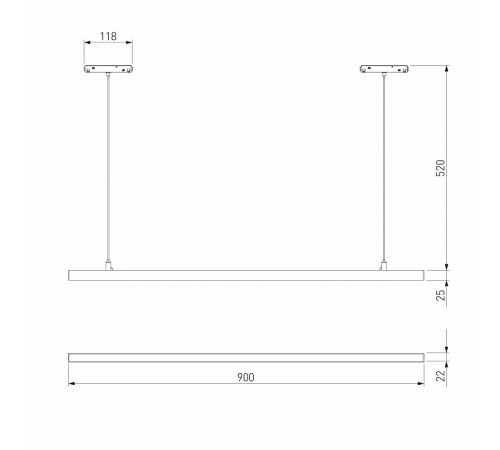Трековый магнитный светильник Elektrostandard Slim Magnetic 4690389199974 a064802