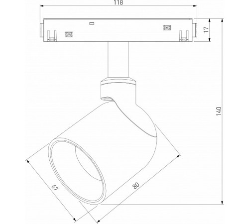 Трековый магнитный светильник Elektrostandard Slim Magnetic 4690389202018 85109/01 a065258 УЦ Трековый магнитный светильник Elektrostandard Slim Magnetic 4690389202018 85109/01 a065258 УЦ